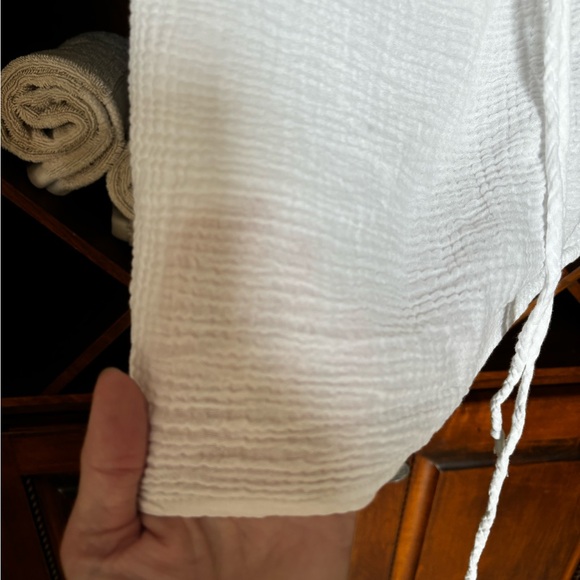 Strapless  Cotton Gauze Dress - by Velvet NWT $158 - Picture 11 of 12